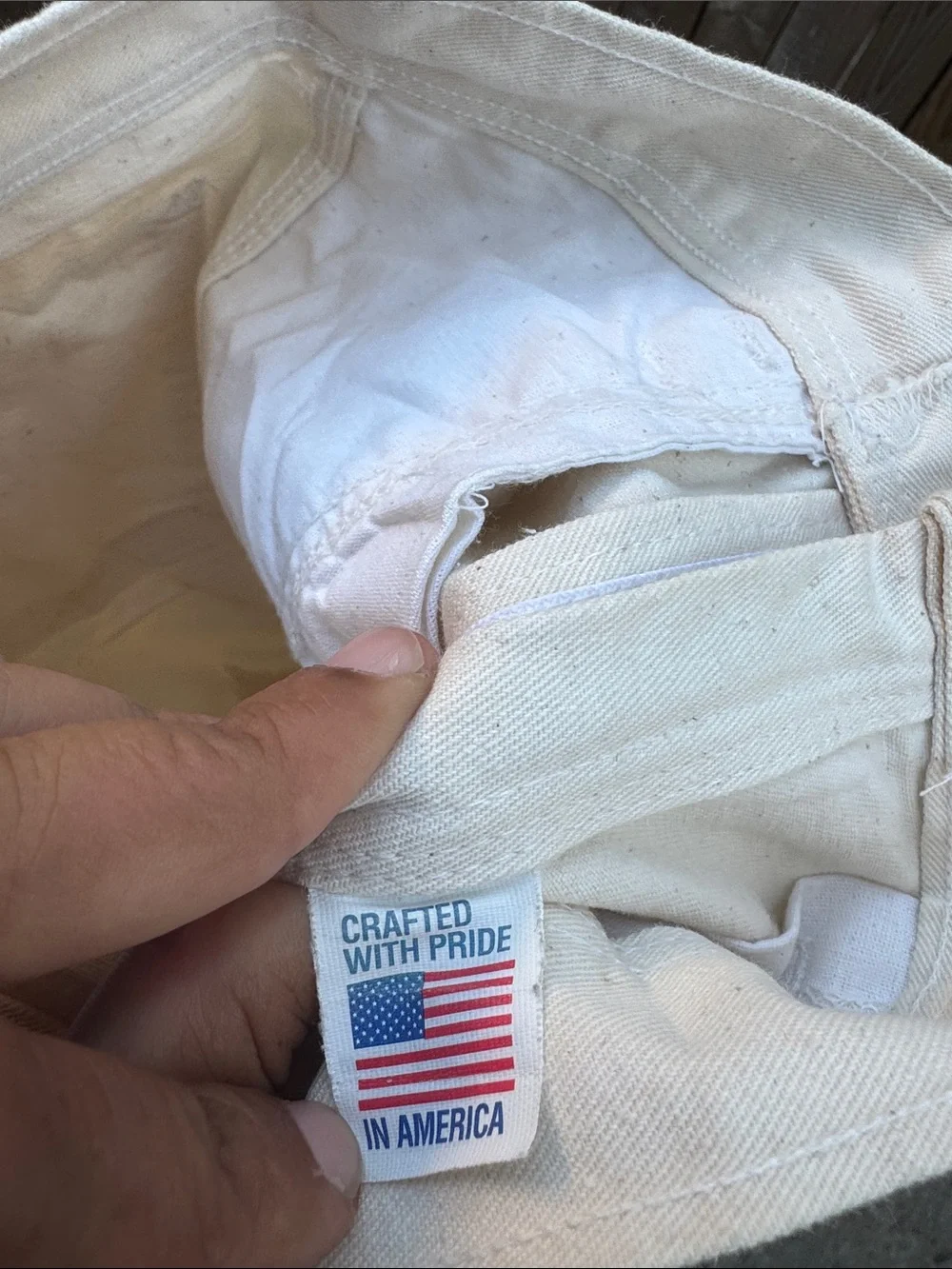 Stan Ray Cream Carpenter Cargo Pants